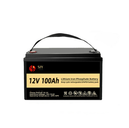 Li-ion Accu – Lithium Batterij – Caravan Accu – Camping Accu – Boot Accu – 12V 100Ah LiFePO4 – Smart Battery Management System