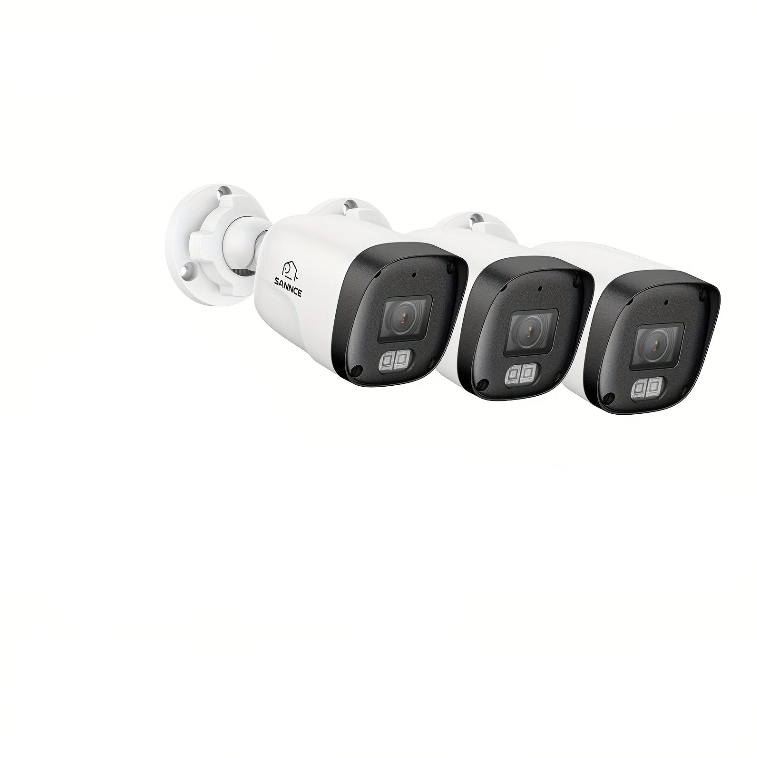 Beveiligingssysteem – Bewakingscamera – Camerabeveiliging – Security Camera – Surveillance Kit – 4 Bullet-camera’s – 6MP NVR Met 2TB HDD – Nachtzicht Tot 30 Meter – PoE Aansluiting Met App-meldingen