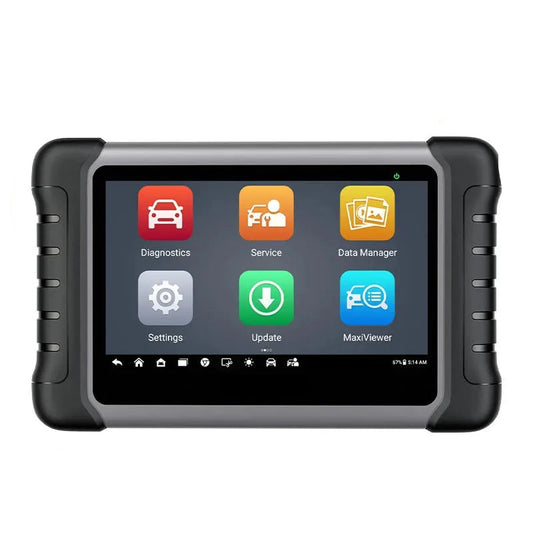 MK808S - OBD2 Scanner - Diagnosecomputer - Storing Verwijderen - Volledige systeemdiagnose - Uitleesapparatuur Auto - Diagnose Auto - Autodiagnosetool - IMMO Sleutelcodering - Zwart - QUORE