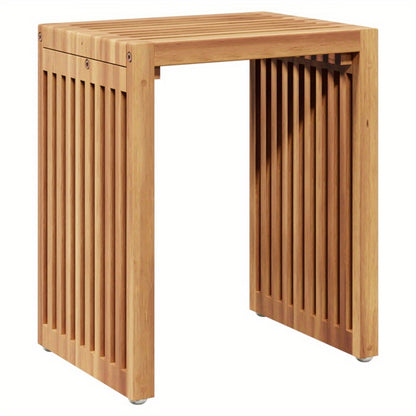 Zijdetafel – Bijzettafel – Sidetable – Nachtkastje – Salontafel – Set Van 3 – Duurzaam Teakhout – Nestbaar & Ruimtebesparend