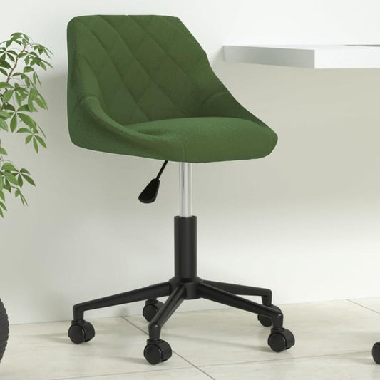 Swivel Office Chair in Dark Green Velvet – Executive Chair, Bar Stool, Garden Chair, Dining Chair. This stylish swivel chair rotates 360 degrees for maximum flexibility and is easy to move with its wheels. Practical and ele