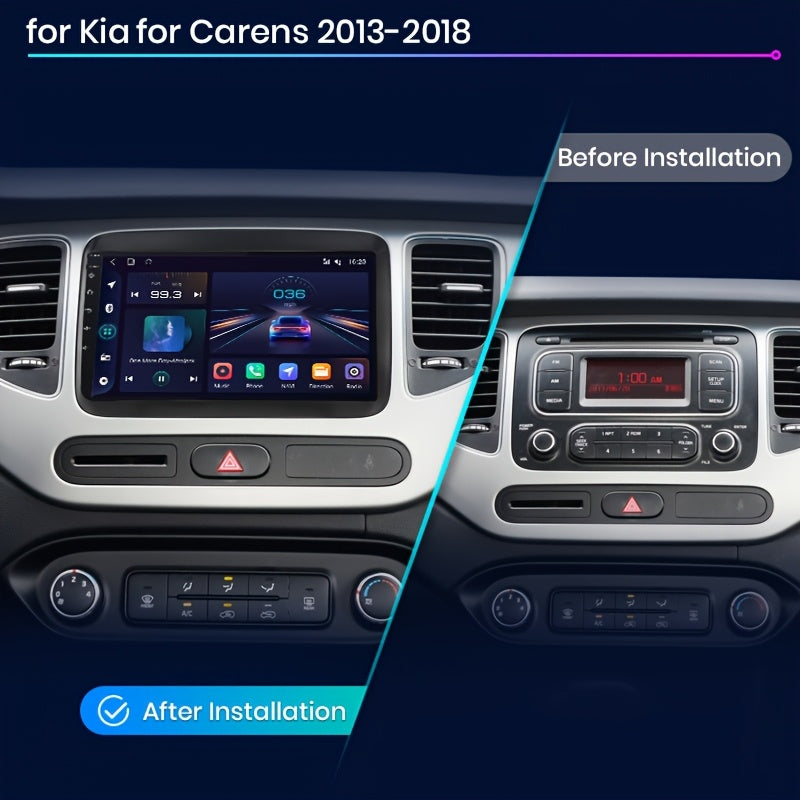 2Din Android Auto Multimedia Speler – Auto Radio – Navigatiesysteem – Multimedia Systeem – CarPlay Speler – 9 Inch IPS Scherm – Draadloze CarPlay & 2GB RAM 32GB Opslag
