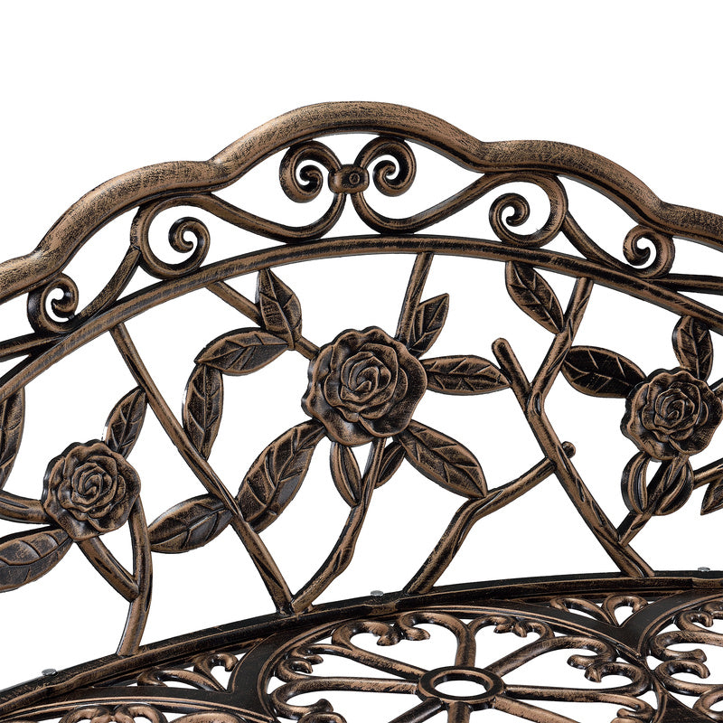 Tuinbank – Buitenbank – Loungebank – Verandabank – Tweezitsbank – Weerbestendig Aluminium – Vintage Antiek Design