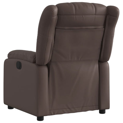 Elektrische Relaxstoel – Relaxfauteuil – Ligstoel – TV-Stoel – Elektrisch Verstelbaar – Kunstleren Bekleding – Verstelbaar Tot 135 Graden