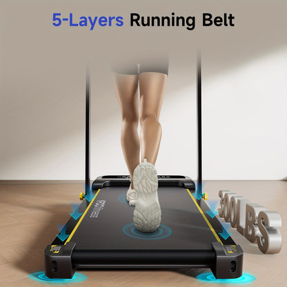 Loopband – Wandelband – Walking Pad – Treadmill – Hometrainer – Inklapbaar – 3 Hellingniveaus – Max. 136 kg Belastbaar