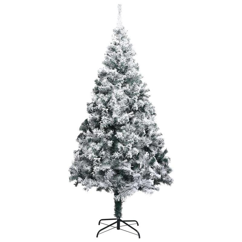 Kunstkerstboom – Nepkerstboom – Kerstboom – Sneeuwboom – Kunstboom – 300 cm Hoog – PVC Takken Met Witte Sneeuwlaag – Stevige Metalen Stam – Gebruiksklaar Zonder Montage