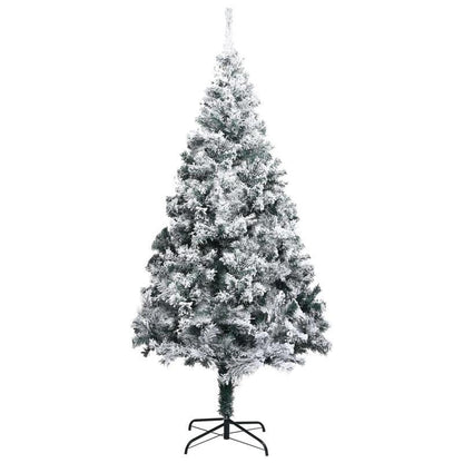 Kunstkerstboom – Nepkerstboom – Kerstboom – Sneeuwboom – Kunstboom – 300 cm Hoog – PVC Takken Met Witte Sneeuwlaag – Stevige Metalen Stam – Gebruiksklaar Zonder Montage