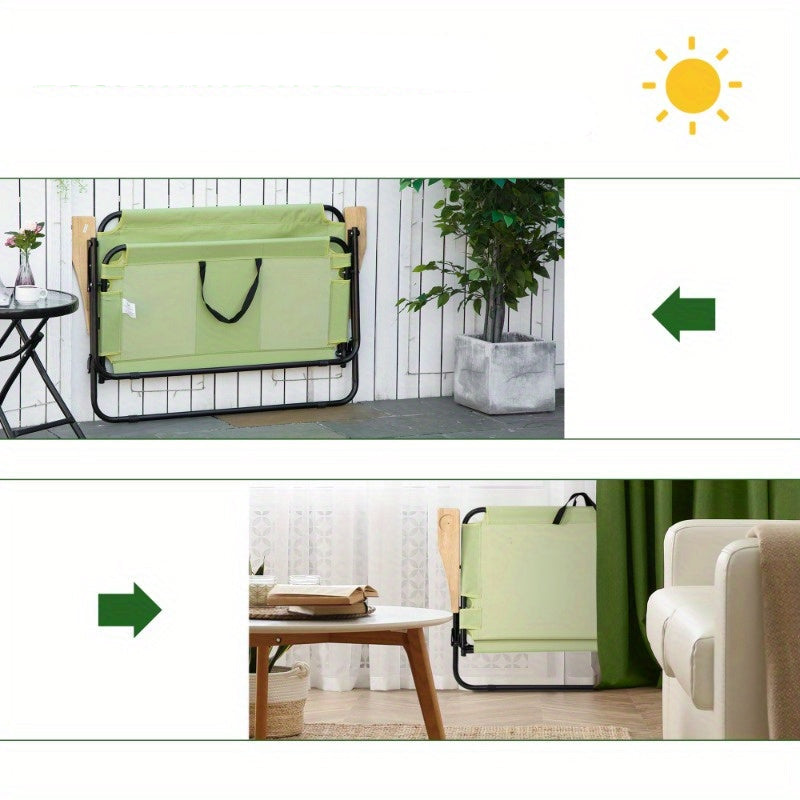 Tweepersoons Campingstoel – Draagbare Campingstoel – Compacte Campingstoel – Opvouwbare Stoel – Metalen Frame Tot 160 Kg – Ruim En Comfortabel