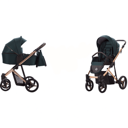 Kinderwagen – Wandelwagen – Buggy – Combi Wagen – 2-in-1 – Grote Wielen – Verstelbare Zitting