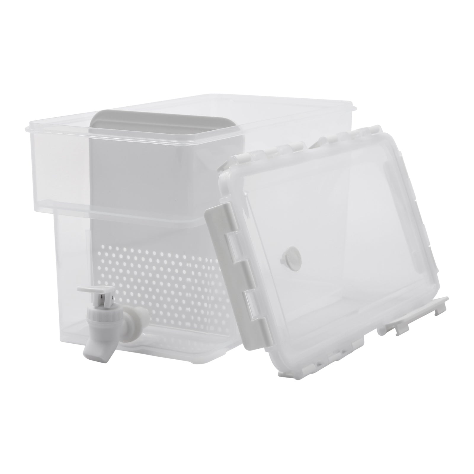 Drankenkoeler – Drankendispenser – Drinkdispenser – Sapdispenser – 6 Liter Inhoud – Met Kraantje – Hitte- En Vriesbestendig - QUORE