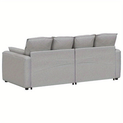 Modular Sofa with Cushions Cloud Grey