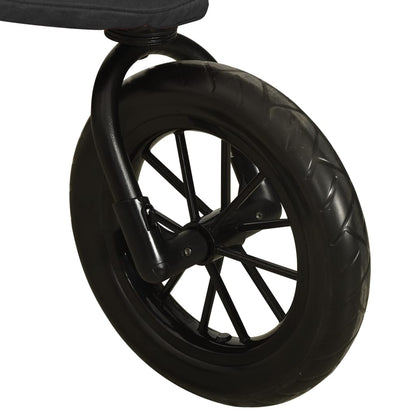 Buggy – Kinderwagen – Wandelwagen – Plooibuggy – Reisbuggy – Lichtgewicht en Compact – One-Hand Fold Mechanisme – Verstelbare Rugleuning – Antraciet