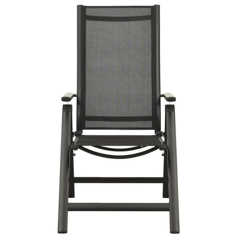 Inklapbare Tuinstoel – Outdoor Stoel – Balkonstoel – Campingstoel – Lichtgewicht – Weerbestendig Aluminium – Ergonomisch Design