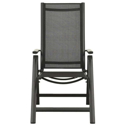 Inklapbare Tuinstoel – Outdoor Stoel – Balkonstoel – Campingstoel – Lichtgewicht – Weerbestendig Aluminium – Ergonomisch Design