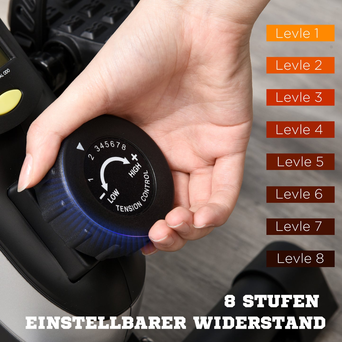 Mini Hometrainer – Pedal Trainer – Been Trainer – Fitness Trainer – Revalidatietrainer – Compact & Lichtgewicht – Veiligheidsriempjes & Anti-Slip Mat