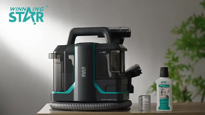 Tapijtreiniger – Vlekkenreiniger – Meubelreiniger – Bankreiniger – Stofverwijderaar – 450W Krachtig Vermogen – Geschikt Voor Sofa, Gordijnen En Tapijt