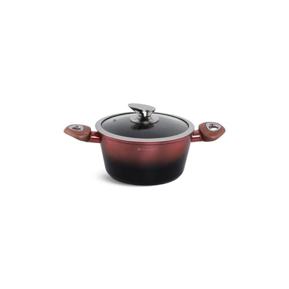 Pannenset – Cookware Set – Koekenpan Set – Potten En Pannen – Inductie Geschikt – Keramische Antiaanbaklaag – Geschikt Voor Alle Kookplaattypes – Lichtgewicht Aluminium