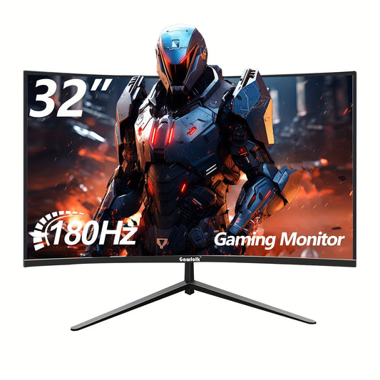 Gaming Monitor – Curved Monitor – Full HD Scherm – 32 Inch Scherm – VA Paneel – 180Hz Verversingssnelheid – 1800R Kromming