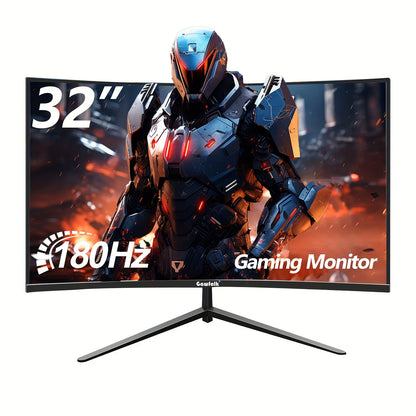 32 Inch Curved Gaming Monitor – Gebogen Monitor – Gaming Scherm – PC Monitor – Full HD Monitor – GF320C-1K240HZ – 165Hz Verversingssnelheid – Frameloos Design