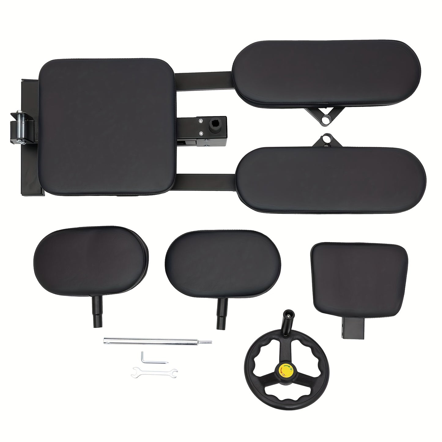 Beenstrekkingsmachine – Beenstretcher – Stretchapparaat – Flexibiliteitstrainer – Spagaattrainer – Verstelbaar Tot 180° – Robuust Stalen Frame Met Antislip