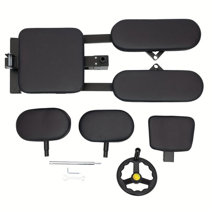 Beenstrekkingsmachine – Beenstretcher – Stretchapparaat – Flexibiliteitstrainer – Spagaattrainer – Verstelbaar Tot 180° – Robuust Stalen Frame Met Antislip