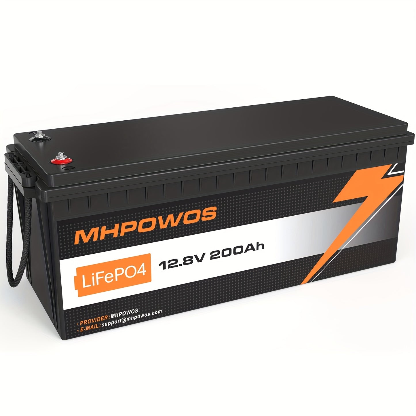 Lithium accu – Lithium ijzerfosfaat accu – AGM accu – Bootaccu – Camperaccu – 12,8V 200Ah – Hoog vermogen 2560Wh – 6000+ laadcycli met beveiliging tegen overladen en diepontlading