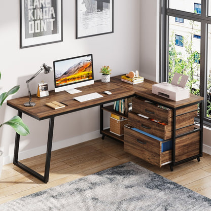 Ronde Eettafel – Ronde Tafel – Eetkamertafel – Keukentafel – Tafel Met Lade – Wit – 120 cm Diameter – Met Metaal Onderstel – Inclusief Opberglade