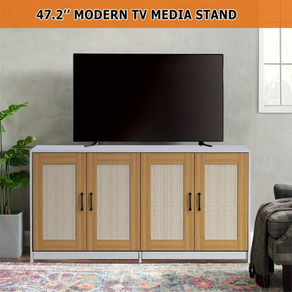 Kattenbakkast – Kattenbak Verstopplek – Kattenbak Meubel – Kattenhuis – Opslagkast – Wit – Voor Twee Katten – Duurzaam MDF – Ruim 120x50x61,5 cm