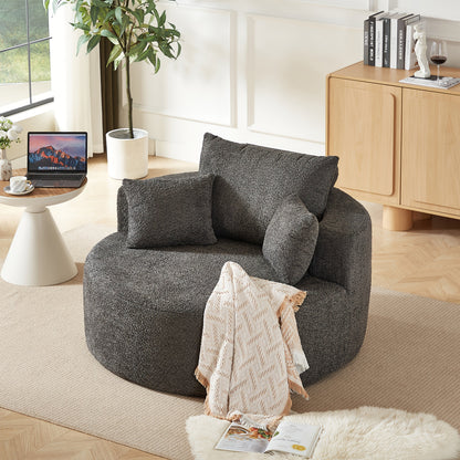 Slaapbank – Bedbank – Sofa Bed – Bedbank Klapbed – Slaapfauteuil – Modern Grijs – Duurzaam Bamboe Frame – Comfortabele Pluche Kussens
