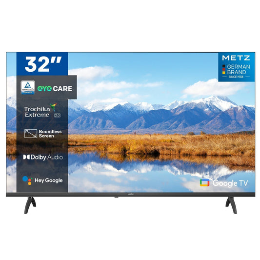 Smart TV – Televisie – LED TV – Internet TV – 32 Inch – HD Beeldkwaliteit Met HDR10 – Google TV Met Spraakbediening