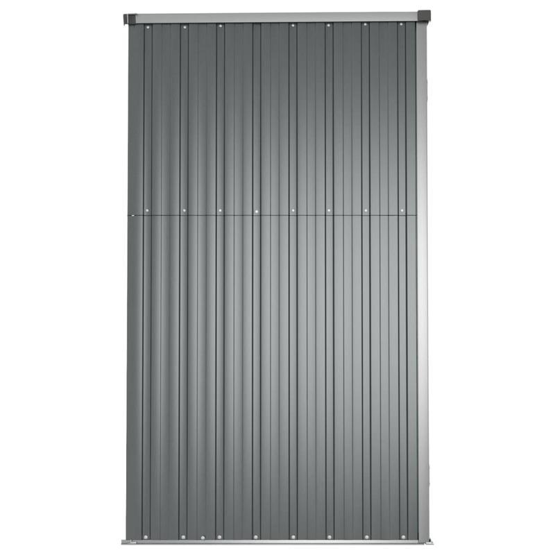Tuinhuisje – Tuinschuur – Tuinberging – Gereedschapsschuur – Berging – Gegalvaniseerd Staal – Afsluitbaar Met Slot – 161x89x161 cm – Weerbestendig – Eenvoudige Montage Zonder Elektriciteit
