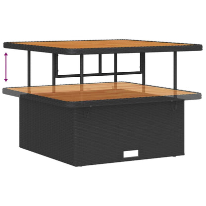 Tuinbank – Buitenbank – Loungeset – Tuinmeubel – Zithoek – Poly rattan – Modulair ontwerp – UV-bestendig materiaal