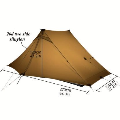 Ultratent – Lichtgewicht Tent – Wandel Tent – Backpack Tent – Trekking Tent – Compact 920g – 20D Silicone Nylon