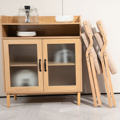 Houten Klapstoelen – Opvouwbare Stoelen – Klapstoelen Met Kussen – Event Stoelen – Bureaustoelen – Khaki Kleur – Ergonomisch Zitcomfort – Duurzaam Hardhouten Frame
