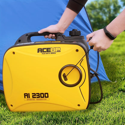 Bouwgenerator – Stroomgenerator – Aggregaat – Noodstroom – Inverter Generator – 2000 Watt – Geluidsarm en Lichtgewicht