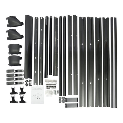 Dakdrager – Dakrek – Dakkofferdrager – Bagagedrager – Autodakdrager – Stevig Aluminium – 127 cm Lengte – 68 kg Draagvermogen
