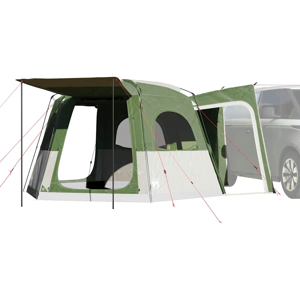 Tent – Kampeertent – Autotent – Pop-up Tent – Waterdichte Polyester Tent – Eenvoudig Op Te Zetten – Inclusief Stroomdoorvoer – Groen