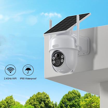 Draadloze Beveiligingscamera – Buitencamera – Wifi Camera – Zonnepaneel Camera – Bewegingssensor – 1296p Resolutie – Twee-Weg Audio - 1 Stuk