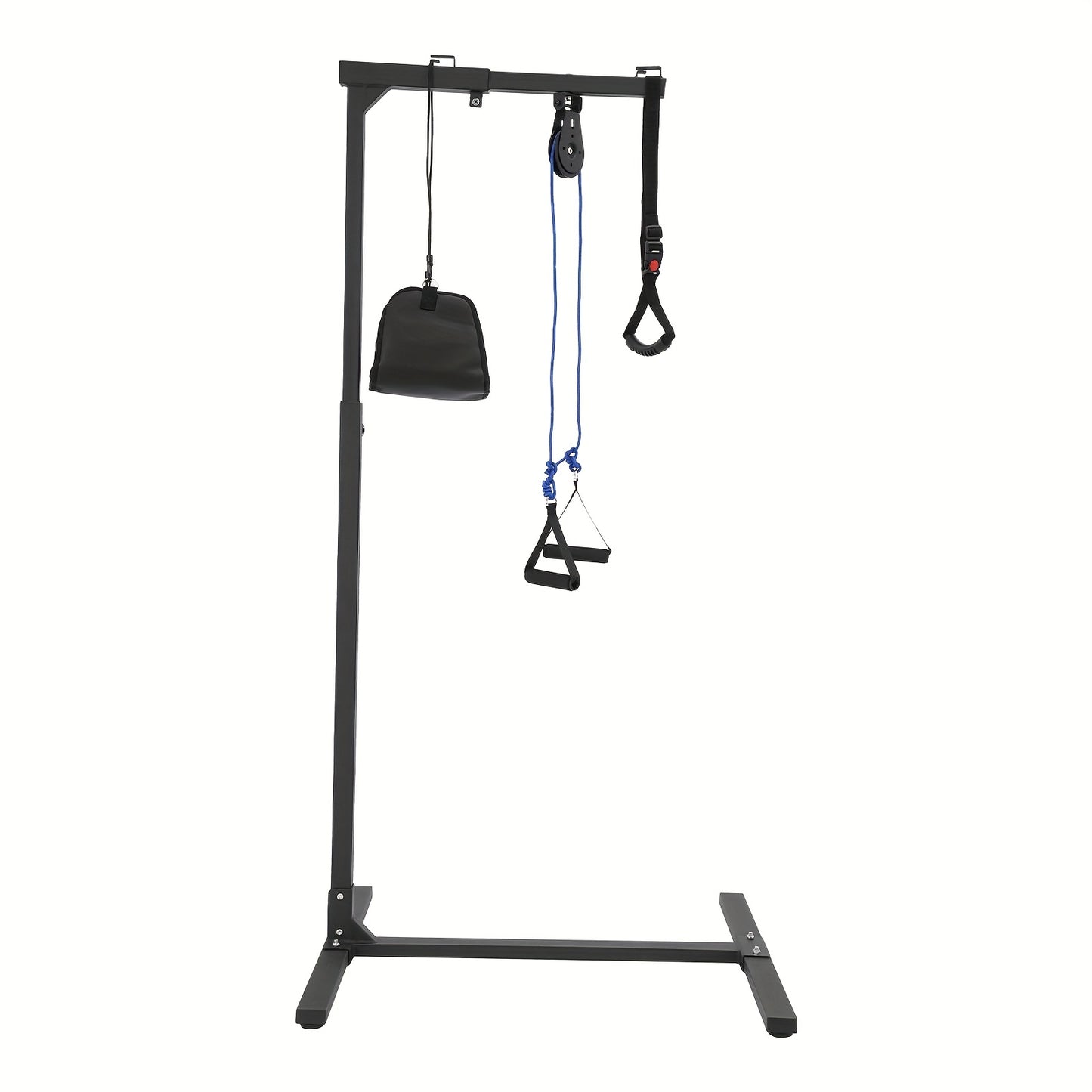 Standhulp – Steunbeugel – Opsta Bar – Bedlift – Mobiliteitshulp – Verstelbaar 130-175 cm – Staal 100 kg draagvermogen – Zwart
