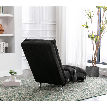 Extra-Grote Verstelbare Sofa Bed – Slaapbank – Zitzak – Loungebank – Slaapstoel – Lichtgrijs – Ruim Formaat – Duurzaam Houtmateriaal
