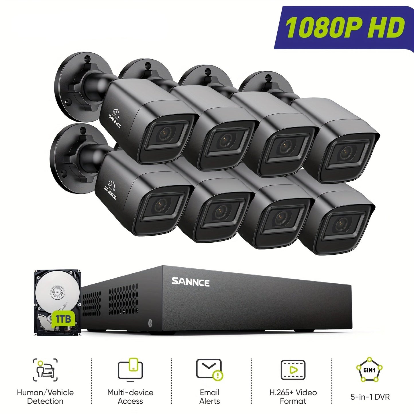 Externe Harde Schijf – Externe SSD – Portable HDD – Externe Opslag – Externe Data Drive – 1TB Capaciteit – Zwart Design