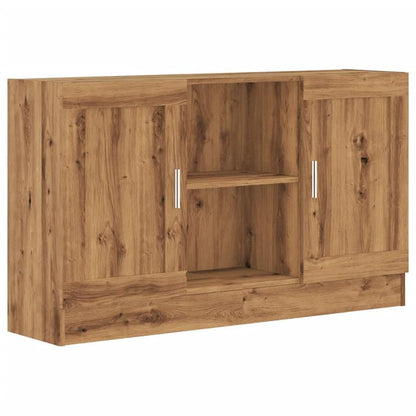 Simple Sideboard, Spacious Storage Cabinet with Display Shelf, Suitable for Kitchen, Living Room, Stylish Furniture, Provides Additional Storage Space And Home Decoration, Ensures Safety. Dresser 120X30.5X70 Cm Worked Artisan