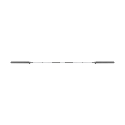 Olympische Halterstang – Olympische Barbell – Gewichthefstang – Krachtstang – Barbell Stang – 220 cm Lengte – 20 kg Gewicht – Chroomgeplateerd Staal – Draaggewicht 310 kg