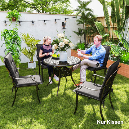 Bootstoelen – Bootstoelenset – Vouwstoelen – Lage Rugstoelen – Watersportstoelen – Waterbestendig PVC Leer – Dikke Schuimkussens