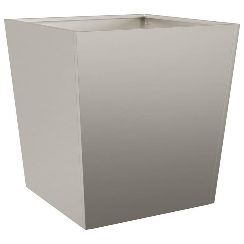 Plantenbakken – Plantenpotten – Bloempotten – Plantenbak – Plantenhouder – Cortenstaal – Set van 2 – 50x50x50 cm – Duurzaam & Industrieel Design