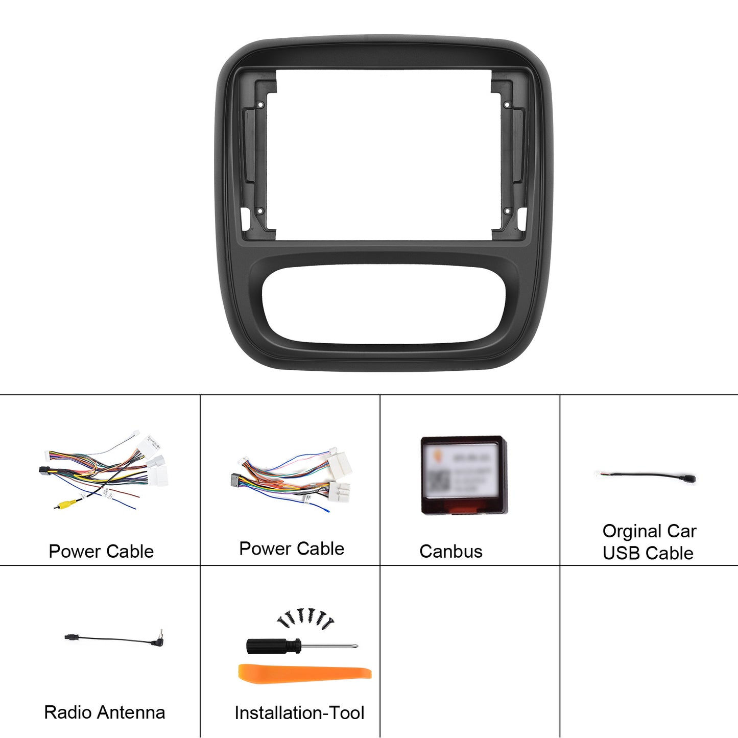 9-inch Android Autoradio – Multimedia Radio – Auto Stereo – 2-DIN Radio – Touchscreen Radio – Wireless CarPlay & Android Auto – GPS Navigatie & 4GB RAM 128GB Opslag