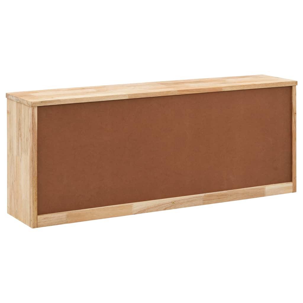 Schoenenbank – Schoenenkast – Schoenenrek – Opbergbank – Halmeubel – Massief Walnotenhout – Compact 94x20x38 cm – Flip-Top Met Opbergruimte