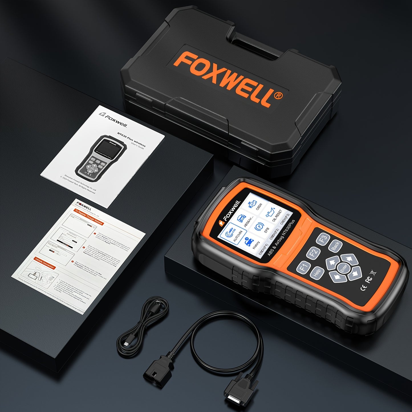 OBD2 Scanner – Diagnoseapparaat – Auto Uitlezer – Storing Verwijderen – Uitleesapparatuur – Multi-systeem Diagnose – Gratis Levenslange Updates