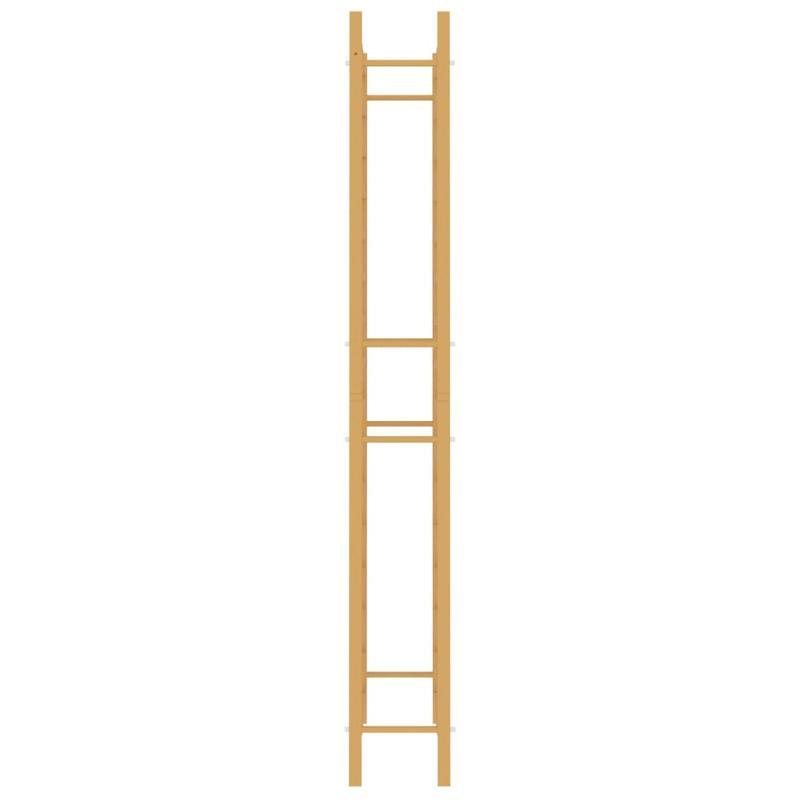 Wijnrek – Wijnhouder – Flessenrek – Wijnpresentatie – Wijnopslag – Gouden Metalen Rek – 96 Flessen – Ruimtebesparend Verticaal Ontwerp