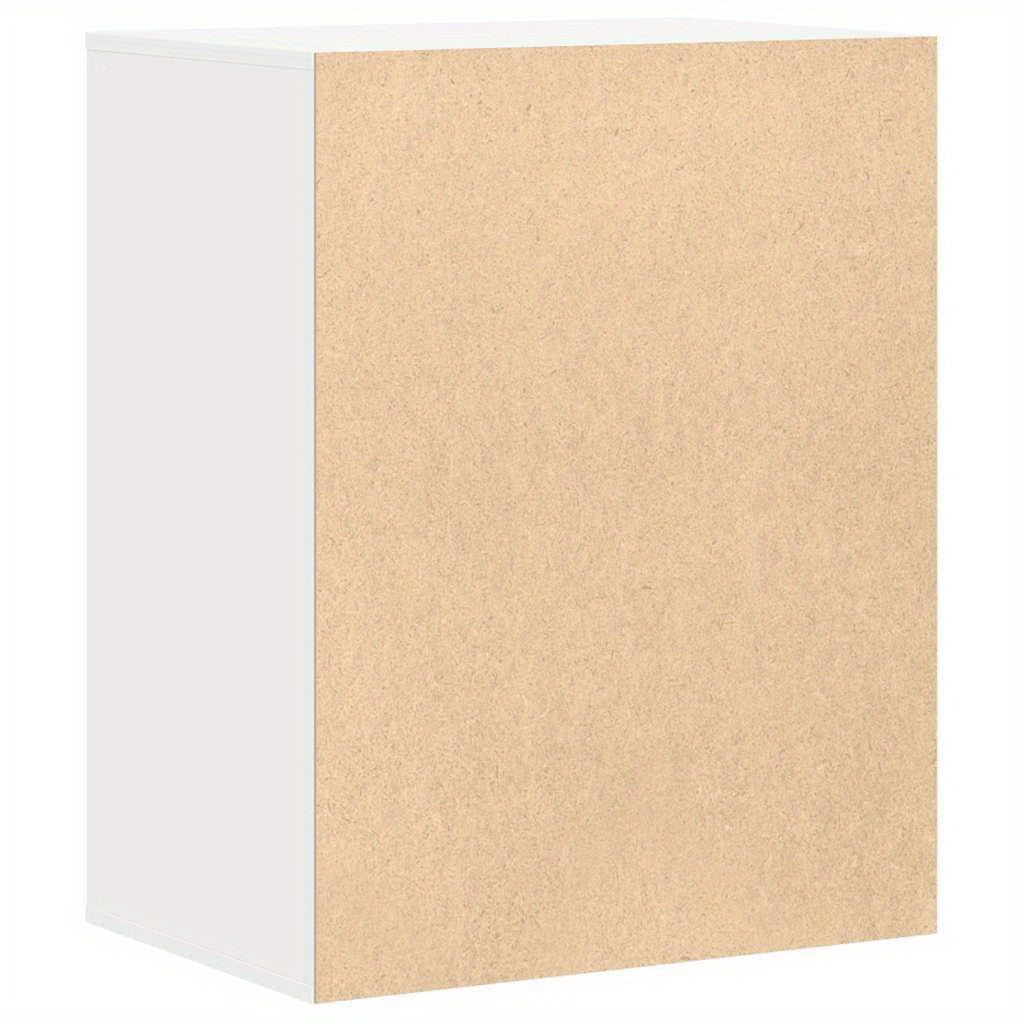 Drawer Cabinet 60X41X76 Cm Crafted Wood White